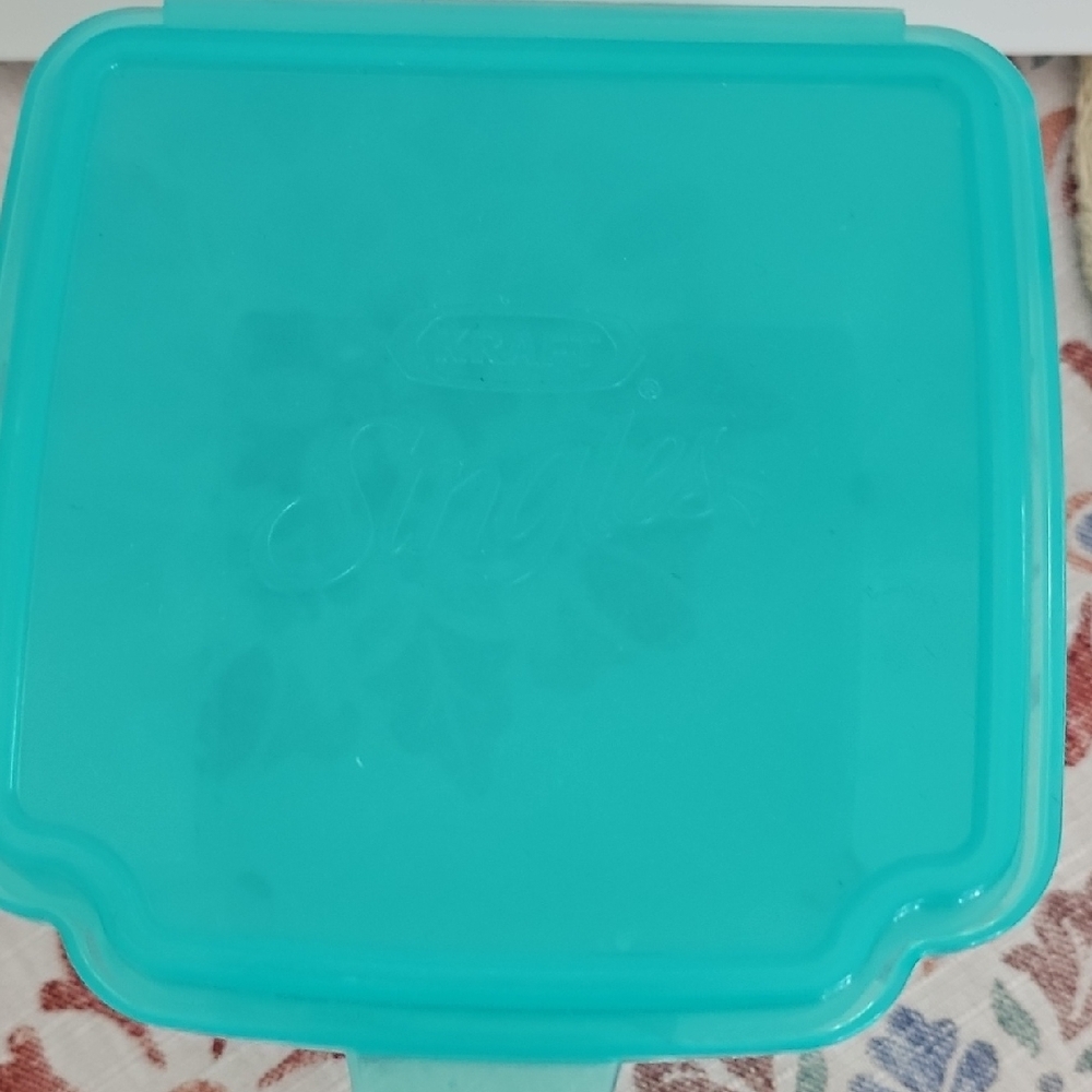 Kraft Singles Storage Container with Snap Lid - Picture 2 of 3